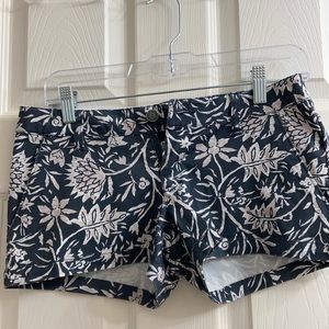 Volcom Navy Floral Shorts